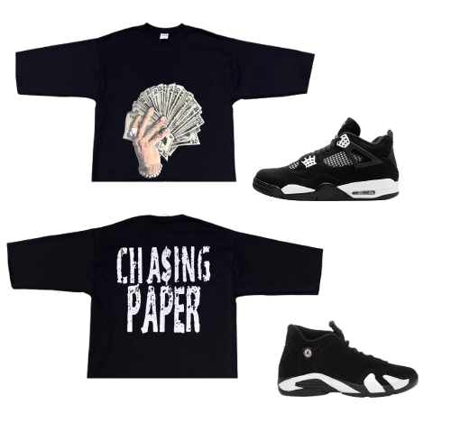 "chasing paper" boxy oversize crop tee