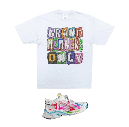 "brand members only" 7.5oz  heavy weight tee